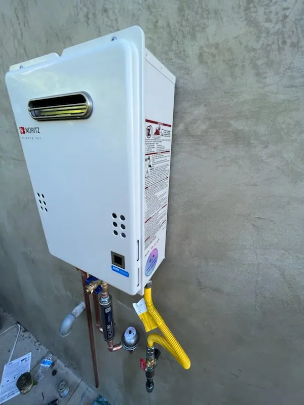 Tankless water heater installation for Adams Corners homes